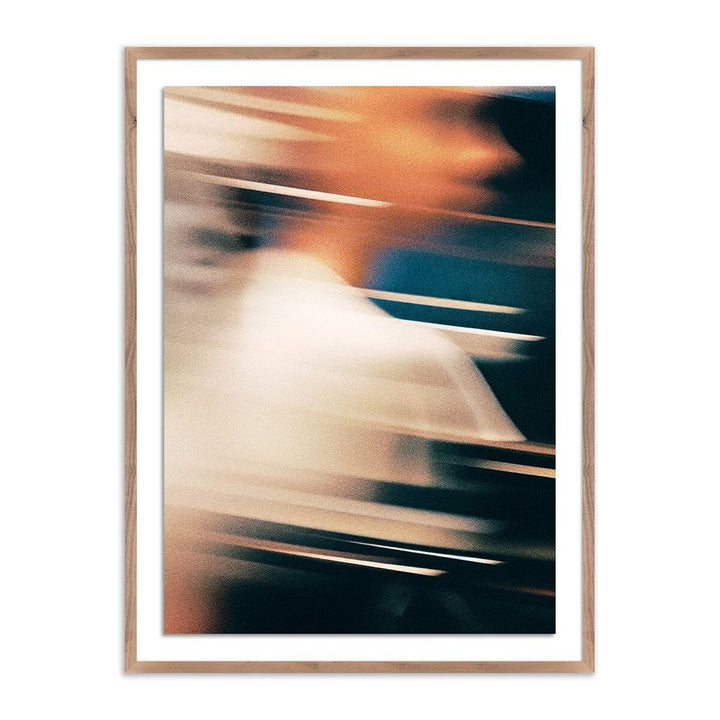 Wall Art Marine Ii By Coup D'Esprit - 30"X40" - Rustic Walnut - Framed Paper