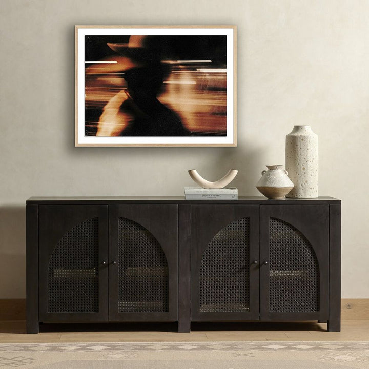 Wall Art Shadow By Coup D'Esprit - 40"X30" - White Oak