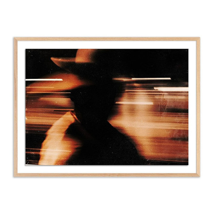 Wall Art Shadow By Coup D'Esprit - 32"X24" - White Oak