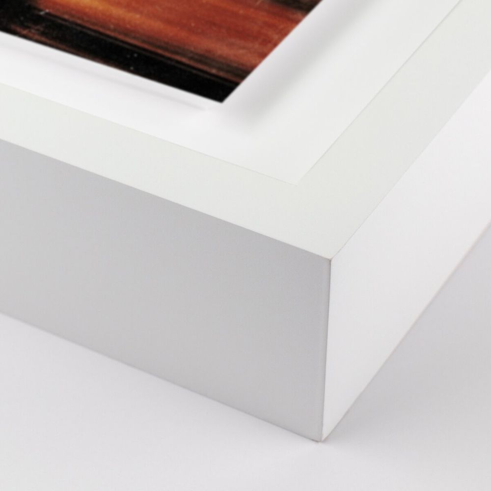 Wall Art Shadow By Coup D'Esprit - 48"X36" - White Maple