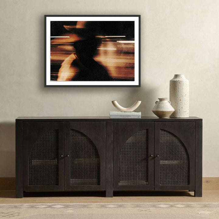 Wall Art Shadow By Coup D'Esprit - 40"X30" - Black Maple
