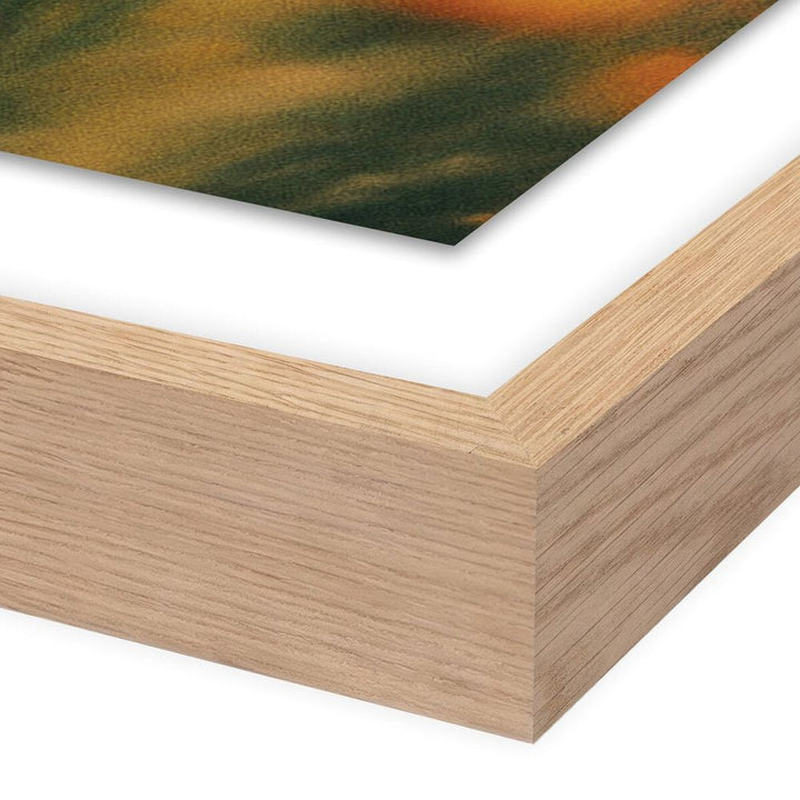 Wall Art Prairie I By Coup D'Esprit - 24"X18" - White Oak - Paper Frame