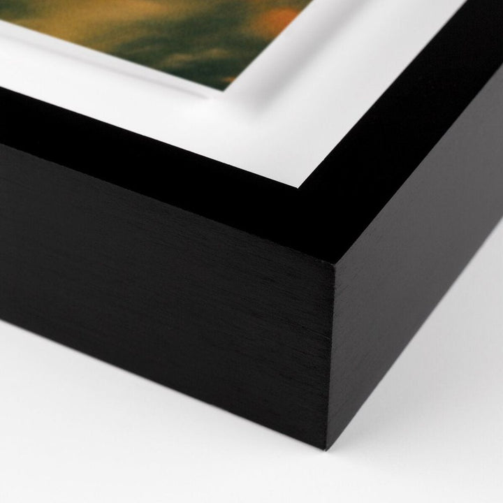 Wall Art Prairie I By Coup D'Esprit - 48"X36" - Black Maple - Paper Frame