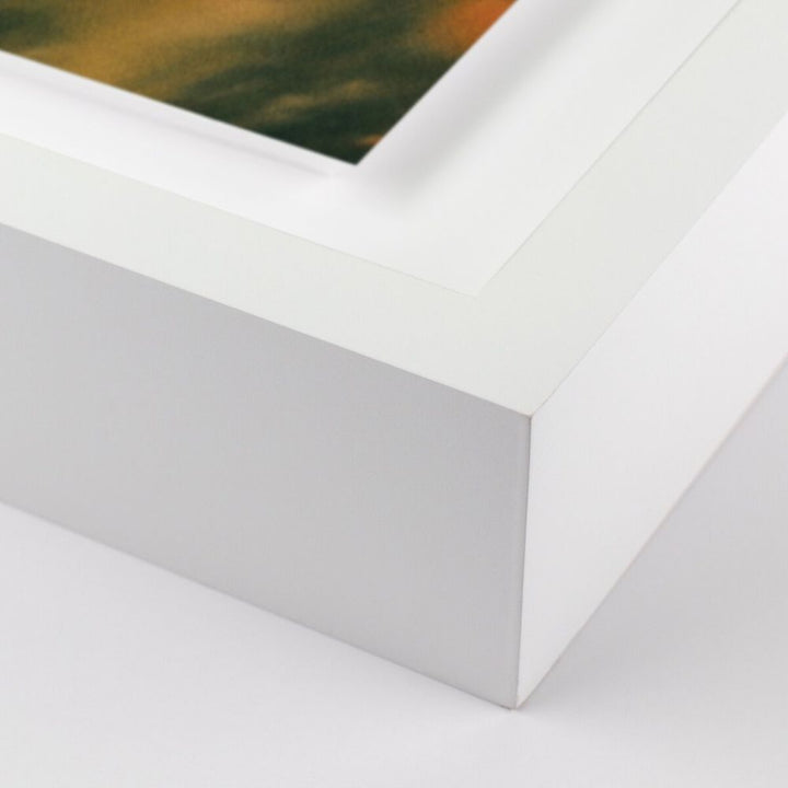 Wall Art Prairie I By Coup D'Esprit - 40"X30" - White Maple - Paper Frame