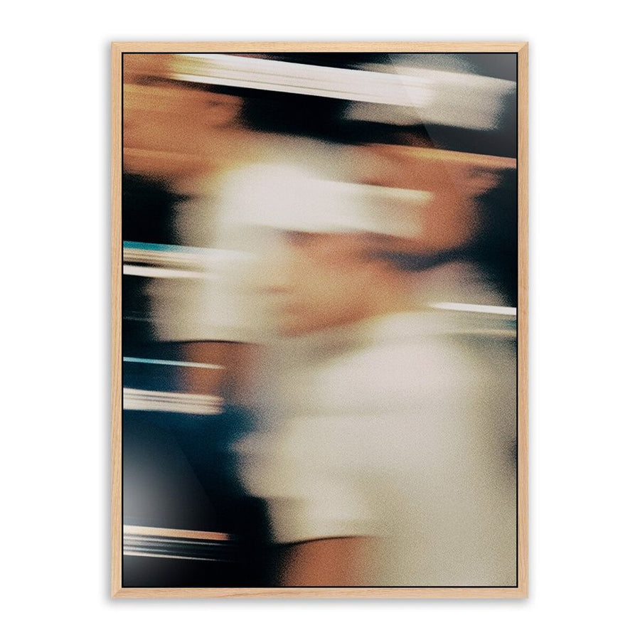 Wall Art Marine I By Coup D'Esprit - 36"X48" - White Oak - Framed Metal