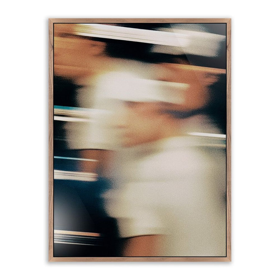 Wall Art Marine I By Coup D'Esprit - 36"X48" - Rustic Walnut - Framed Metal