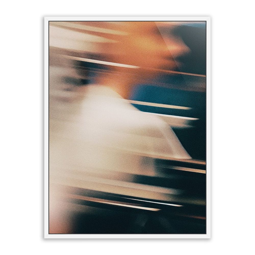 Wall Art Marine Ii By Coup D'Esprit - 36"X48" - White Maple - Framed Metal