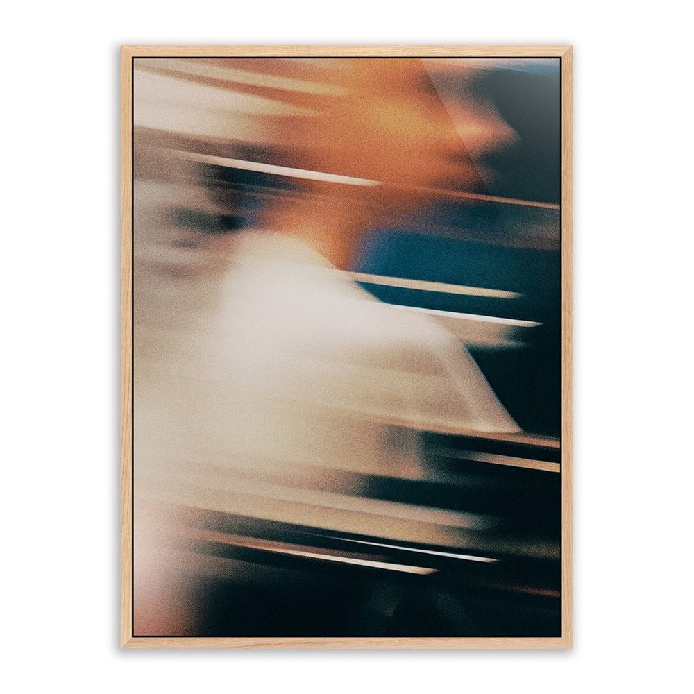 Wall Art Marine Ii By Coup D'Esprit - 24"X32" - White Oak - Framed Metal