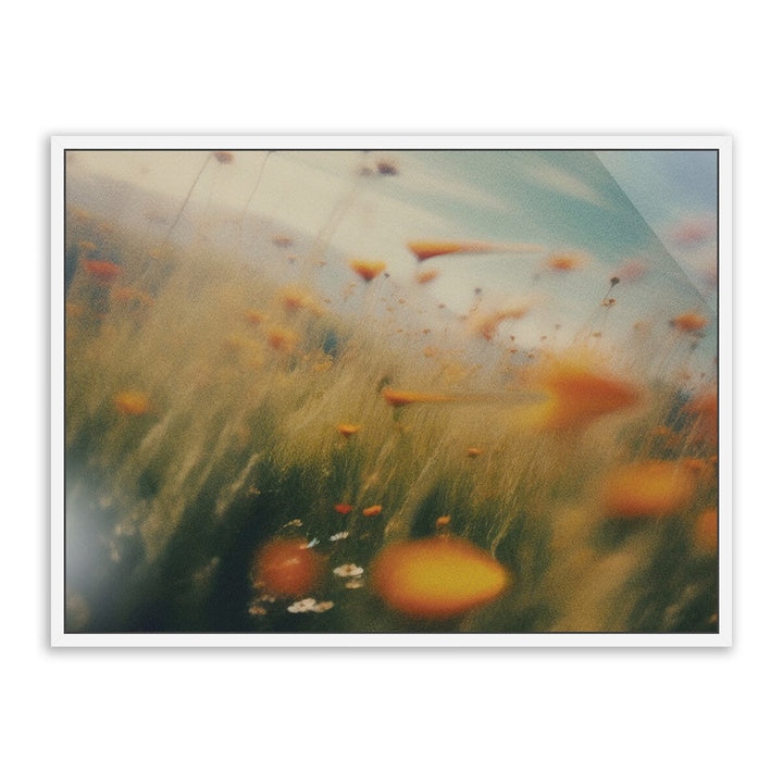 Prairie I By Coup D'Esprit - 40"X30" - White Maple - Metal Frame