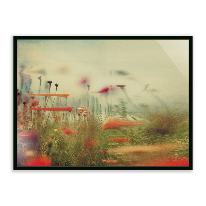 Prairie Ii By Coup D'Esprit - 40"X30" - Black Maple - Framed Metal