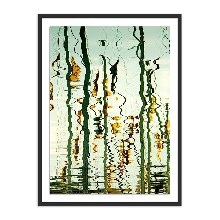 Wired By Geoffrey Baris - 30"X40" - Black Maple - Framed Paper