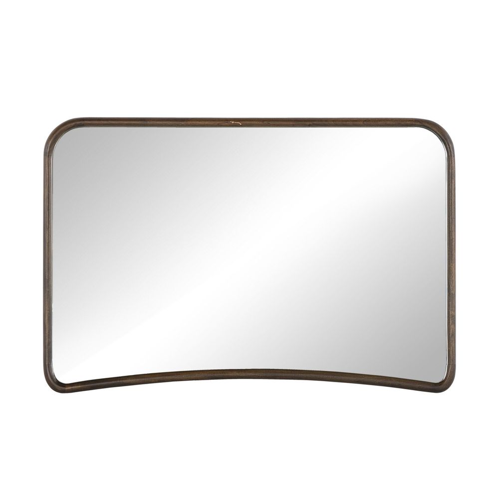 Mirrors Madrano Mantel Mirror - Aged Brown