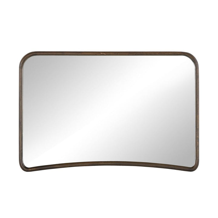 Mirrors Madrano Mantel Mirror - Aged Brown