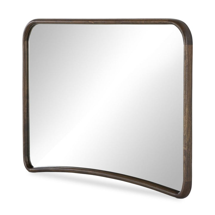 Mirrors Madrano Mantel Mirror - Aged Brown