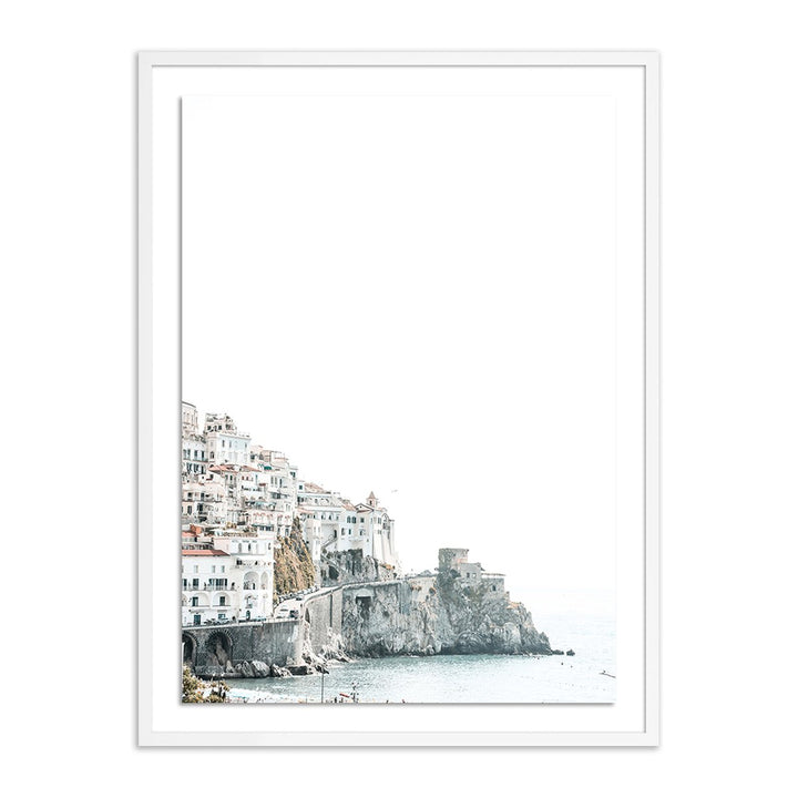 Amalfi Overexpose By Natalie Obradovich - 36"X48" - White Maple