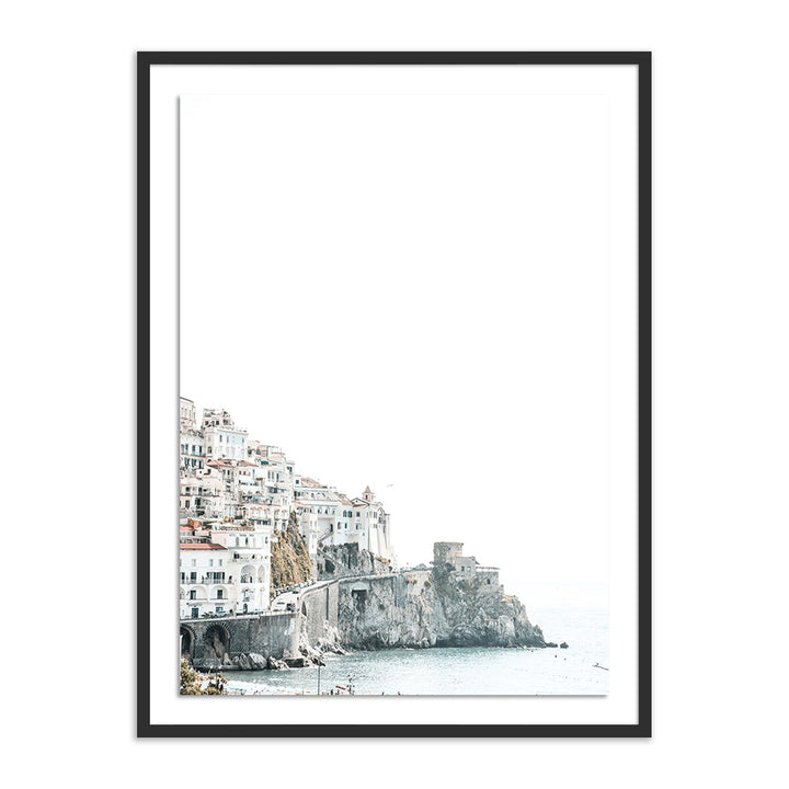 Amalfi Overexpose By Natalie Obradovich - 48"X72" - Black Maple