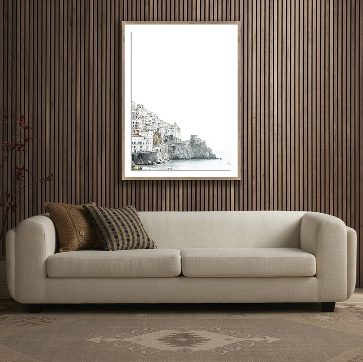 Amalfi Overexpose By Natalie Obradovich - 30"X40" - Rustic Walnut