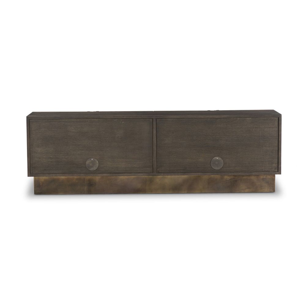 Madrid Media Console - Coffee Iron