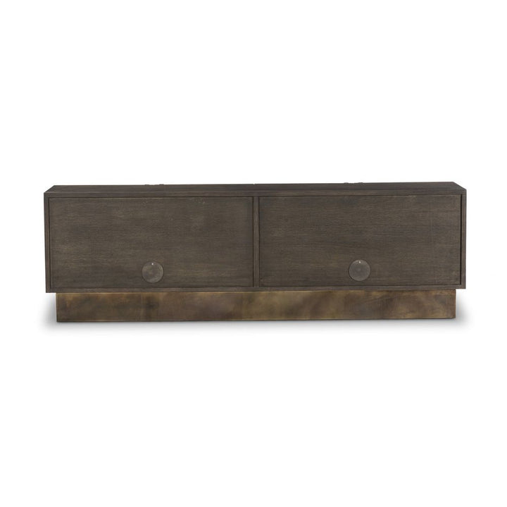 Madrid Media Console - Coffee Iron