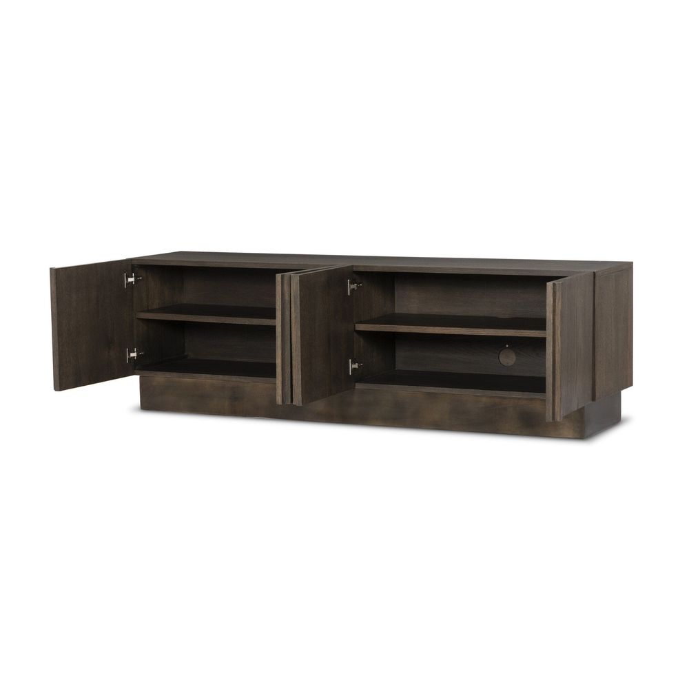 Madrid Media Console - Coffee Iron