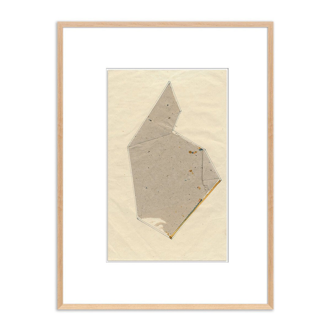 Rhombus By Amy Berlin - 30"X40" - White Oak