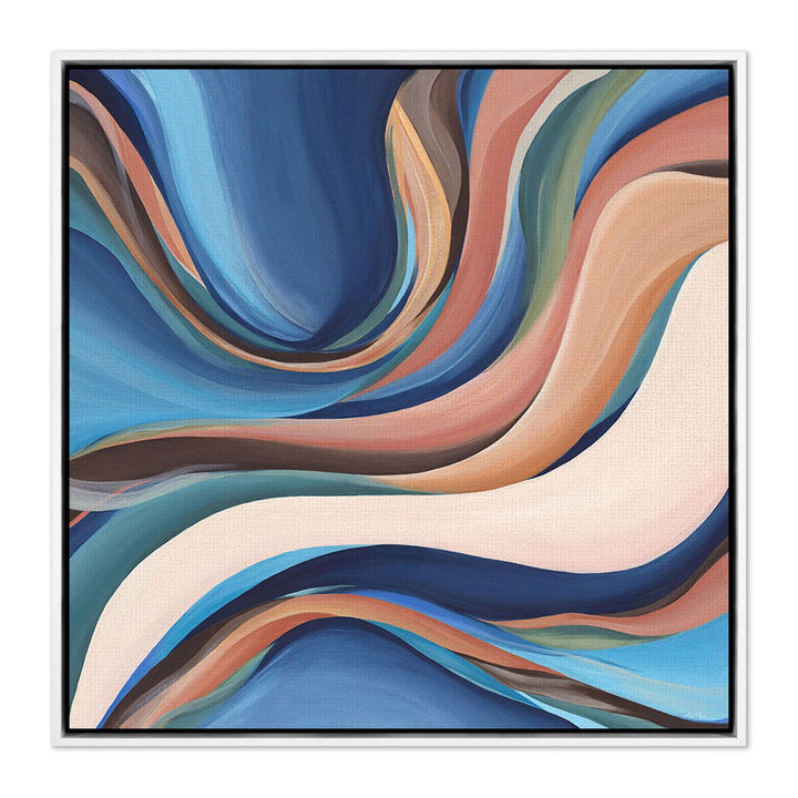 Forward Flow By Ahn Hee Strain - 48"X48" - White Maple