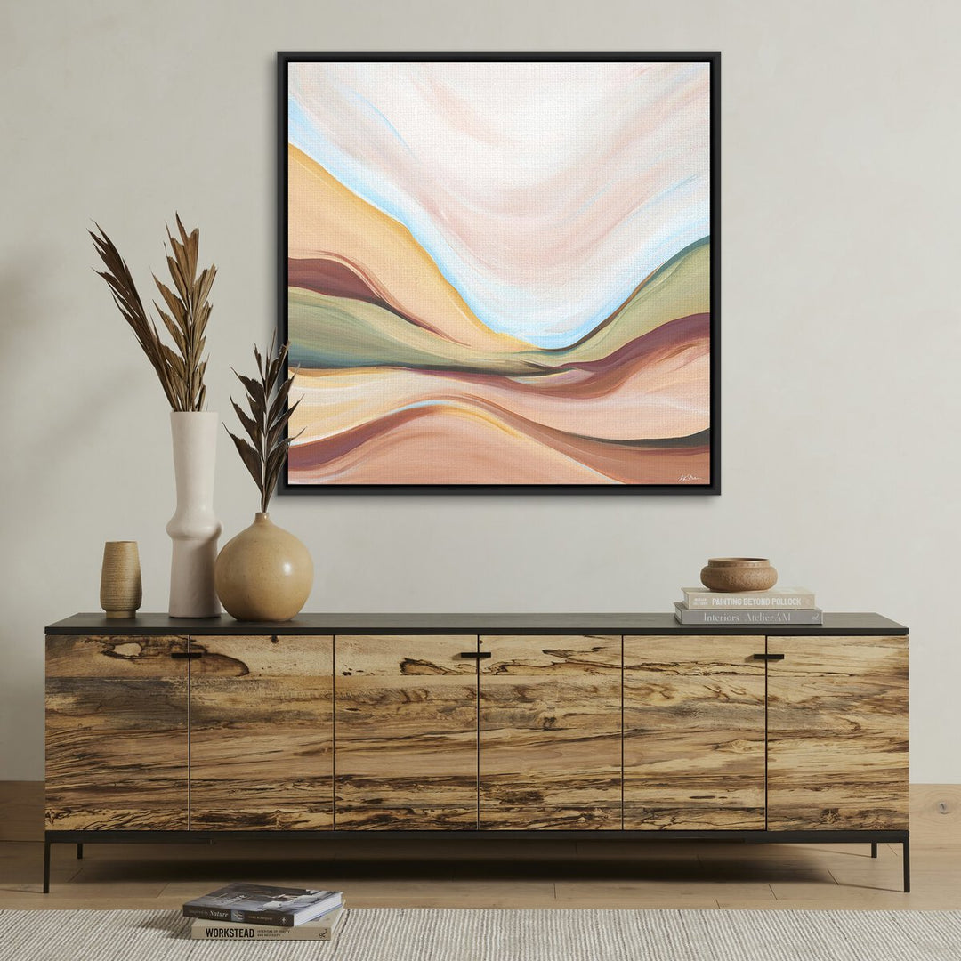 Canyon Draw By Ahn Hee Strain - 40"X40" - Black Maple