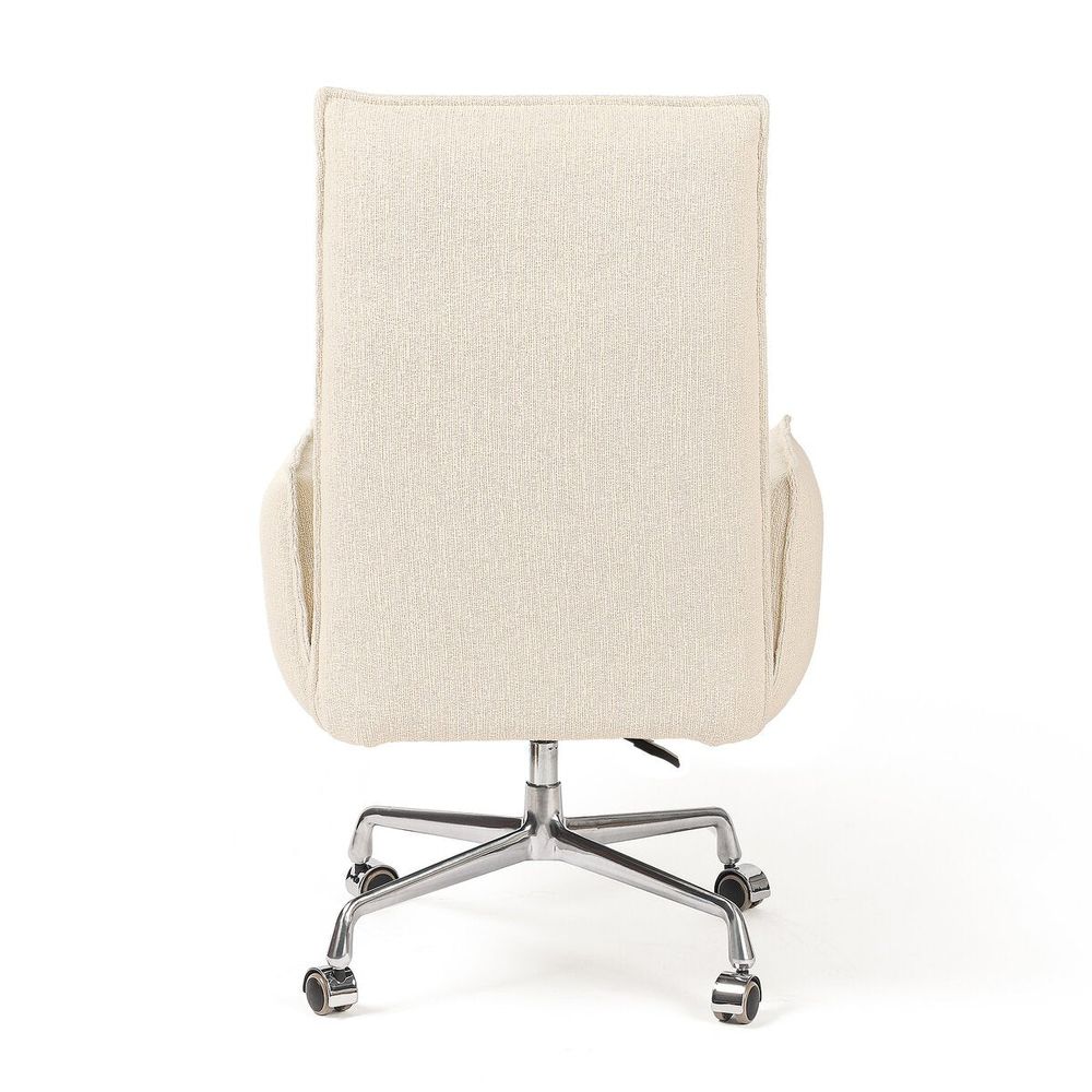 Lionel Desk Chair Kerbey Ivory