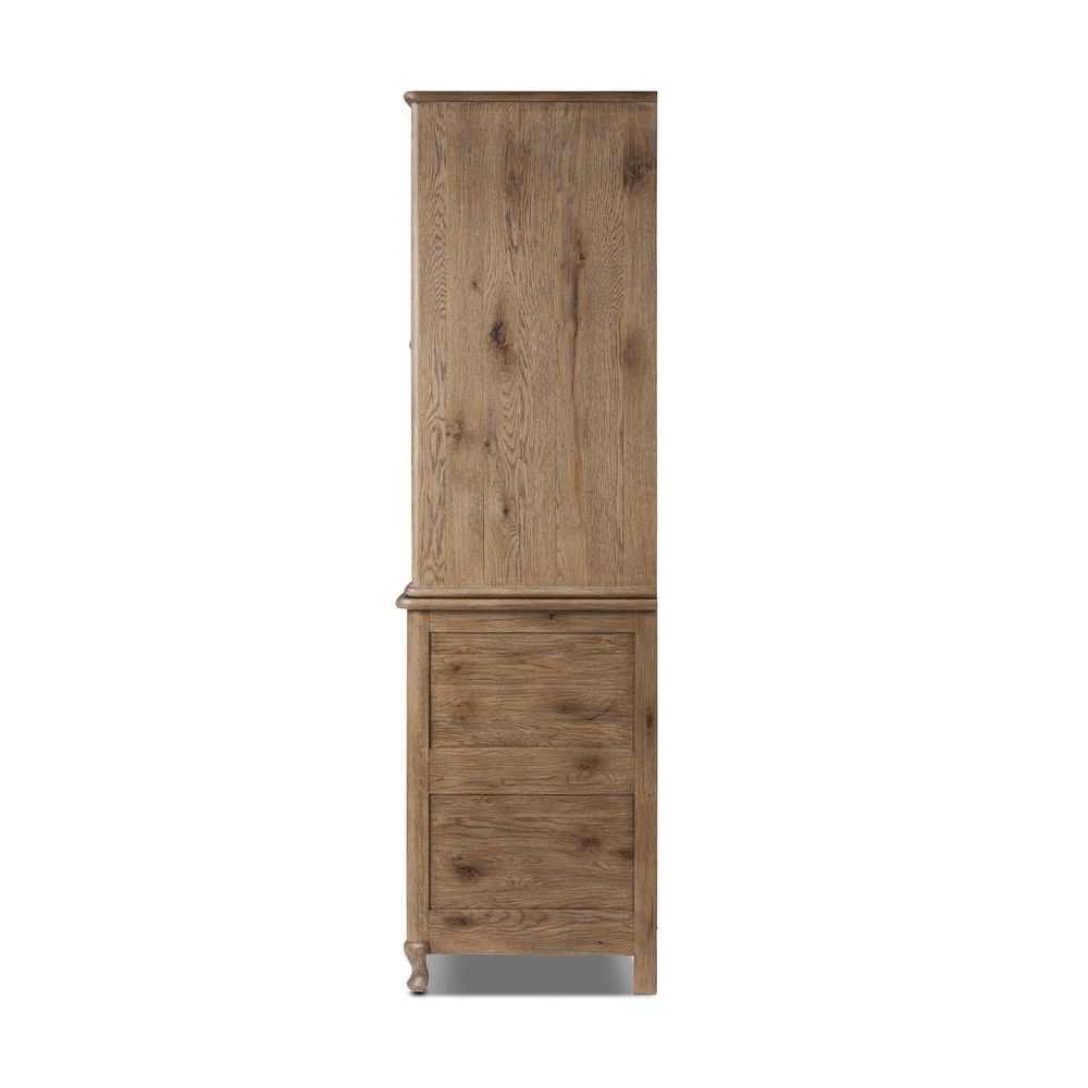 Dressers & Chests Pika Armoire - Weathered Oak Veneer