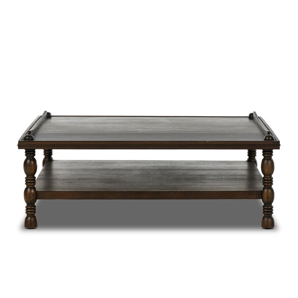 Umair Coffee Table: Espresso Oak