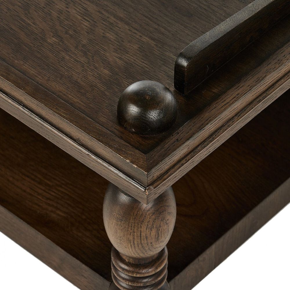 Umair Coffee Table: Espresso Oak