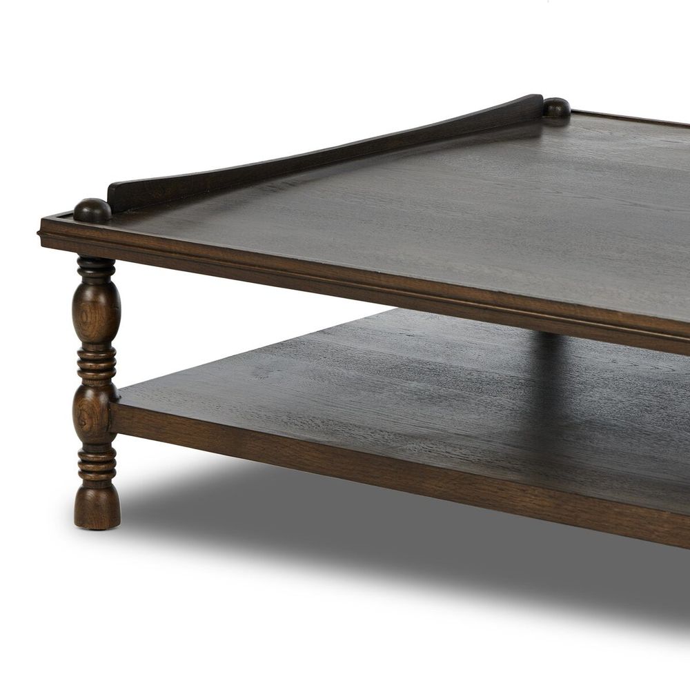 Umair Coffee Table: Espresso Oak