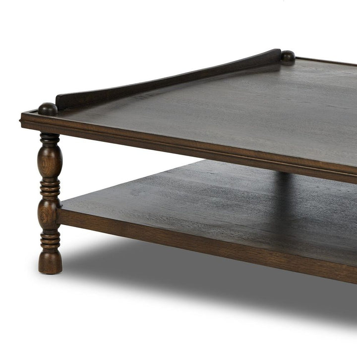 Umair Coffee Table: Espresso Oak