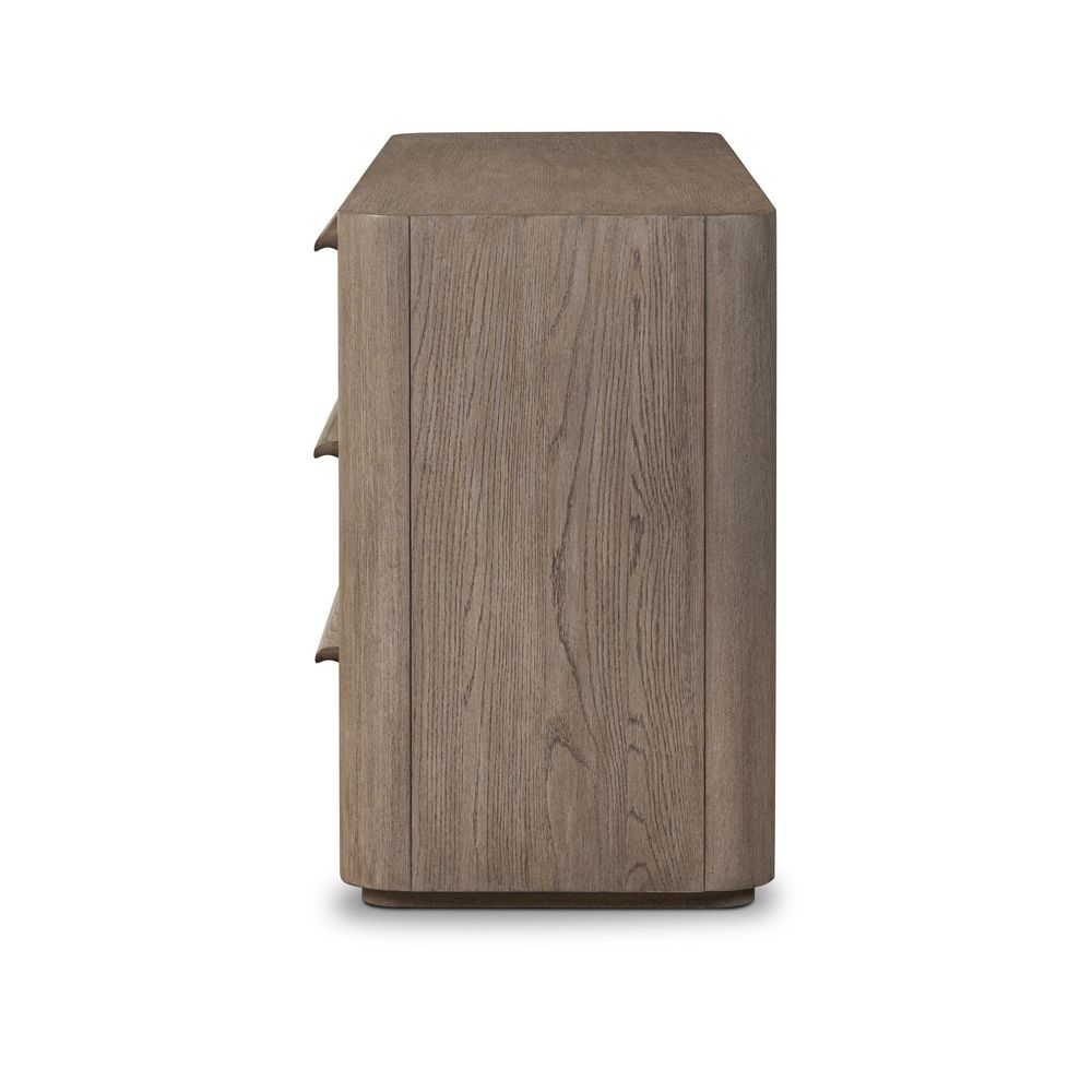 Dressers & Chests Primrose 6 Drawer Dresser - Natural Flat Oak Veneer