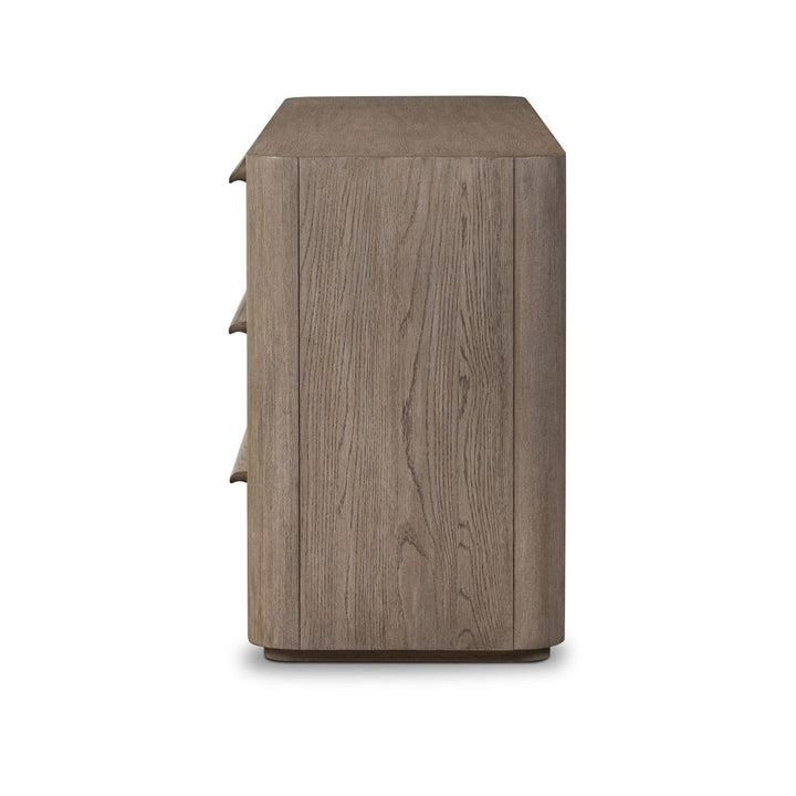 Dressers & Chests Primrose 6 Drawer Dresser - Natural Flat Oak Veneer