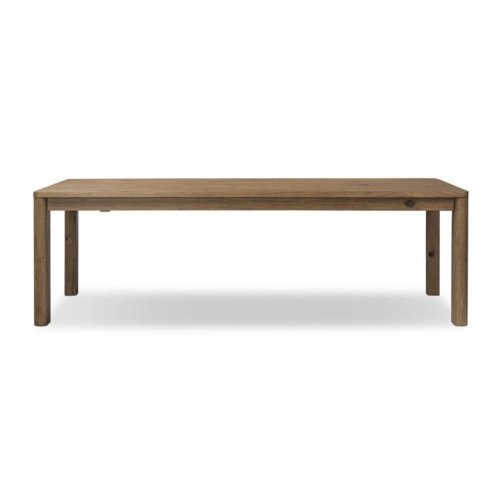 Dane Double Extension Dining Table - Worn Oak - 96-136