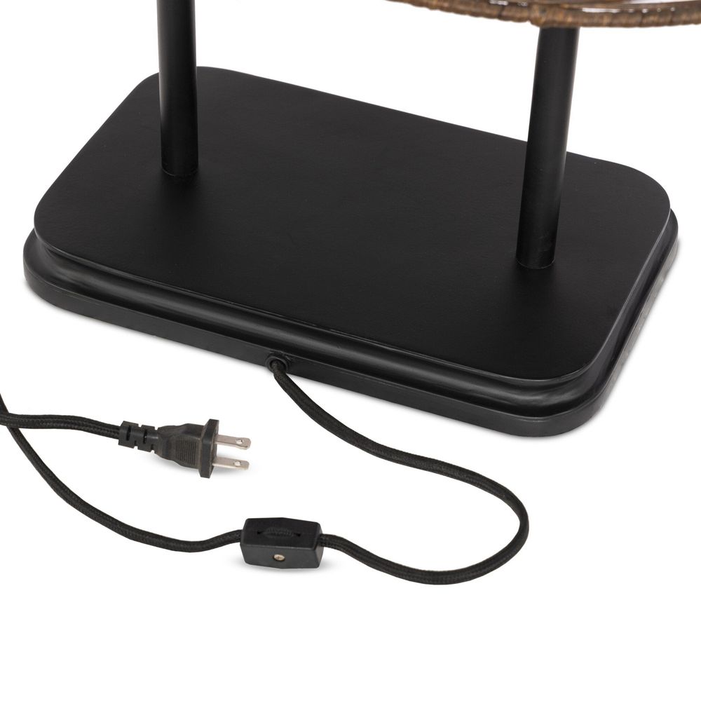 Harwick Table Lamp - Jet Black