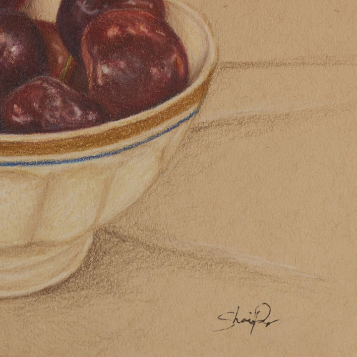 Cherries Ii By Shaina Page - 32"X25.5"