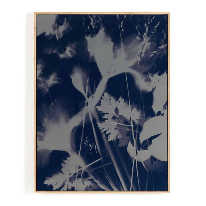 Cyanotype Botanical I By Coup D'Esprit - 18"X24"