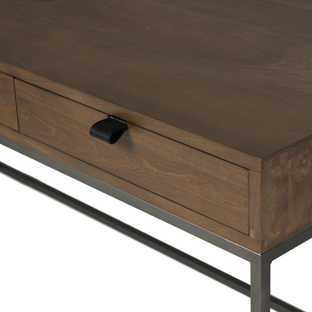 Trey Wide Filing Cabinet Desk System