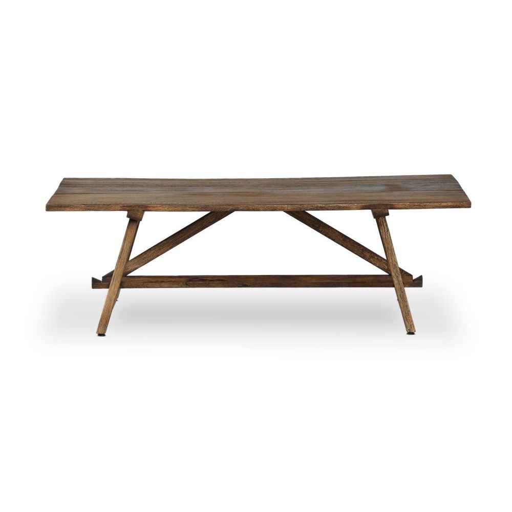 Elio Coffee Table Small: Burnt Bleached Oak