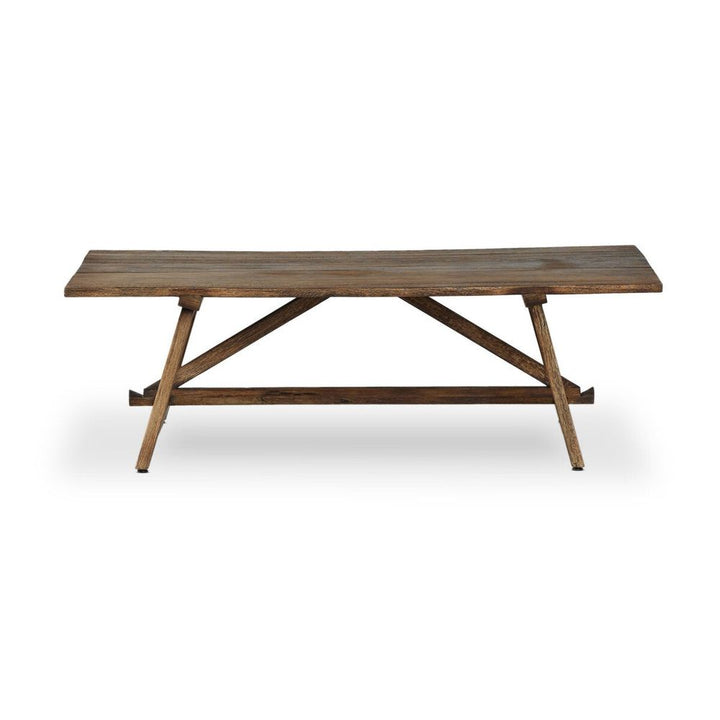 Elio Coffee Table Small: Burnt Bleached Oak