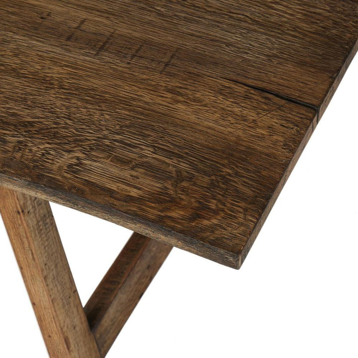 Elio Coffee Table Small: Burnt Bleached Oak