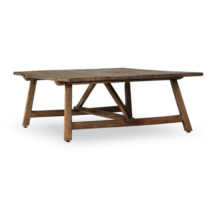 Elio Coffee Table Small: Burnt Bleached Oak
