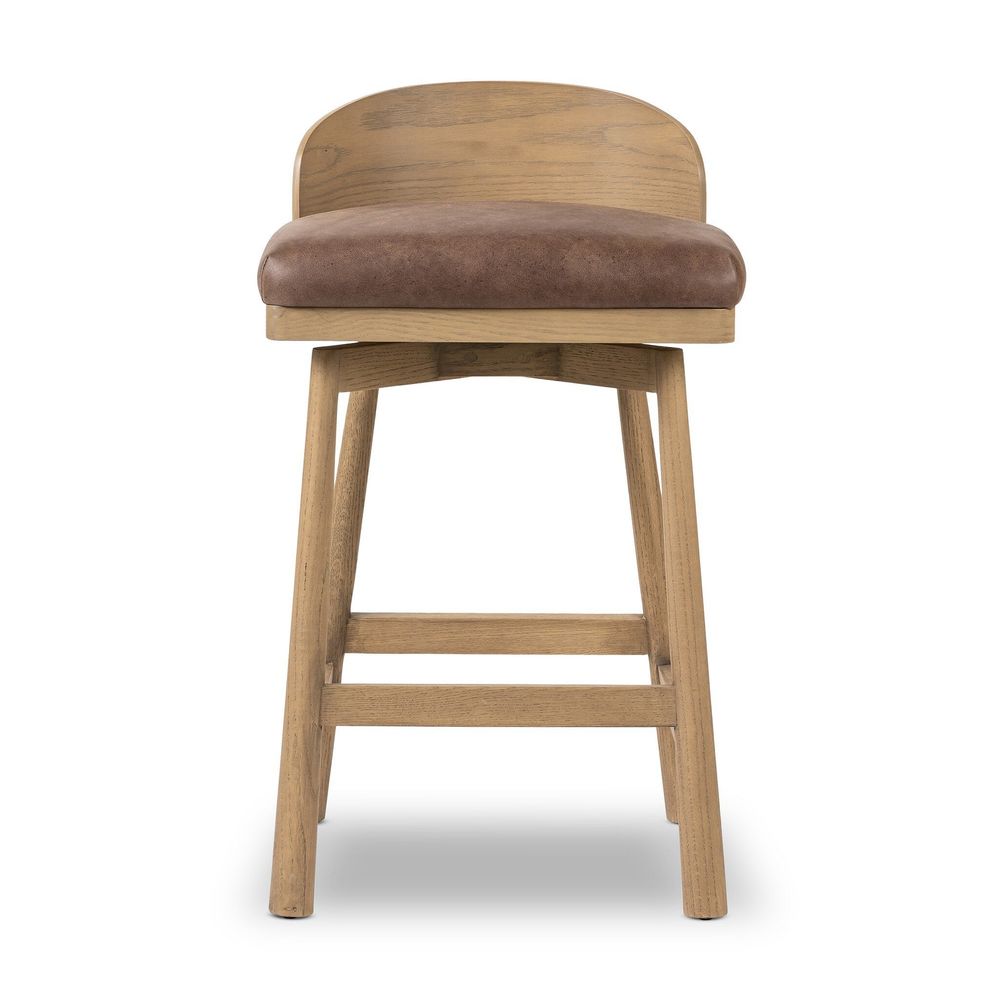 Bar & Counter Stools Cloris Swivel Bar + Counter Stool - Palermo Cigar
