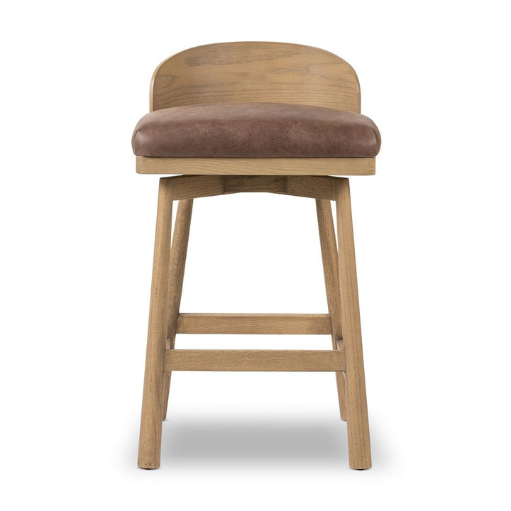 Bar & Counter Stools Cloris Swivel Bar + Counter Stool - Palermo Cigar