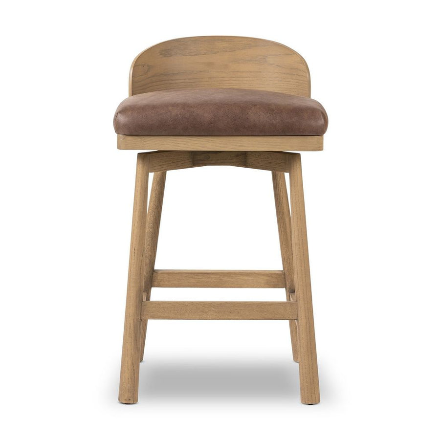 Bar & Counter Stools Cloris Swivel Bar + Counter Stool - Palermo Cigar