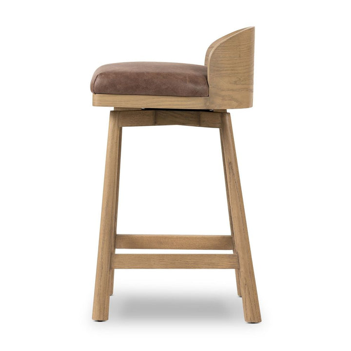 Bar & Counter Stools Cloris Swivel Bar + Counter Stool - Palermo Cigar