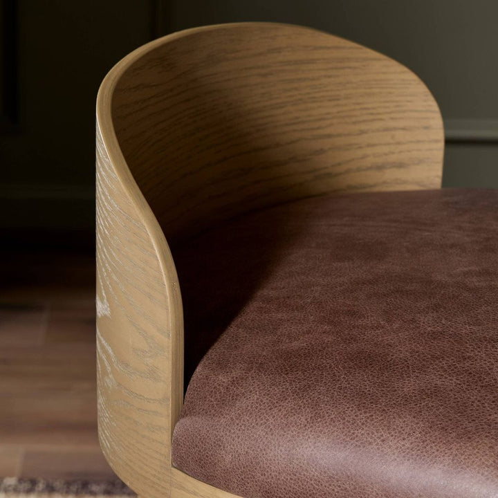 Cloris Swivel Bar + Counter Stool - Palermo Cigar