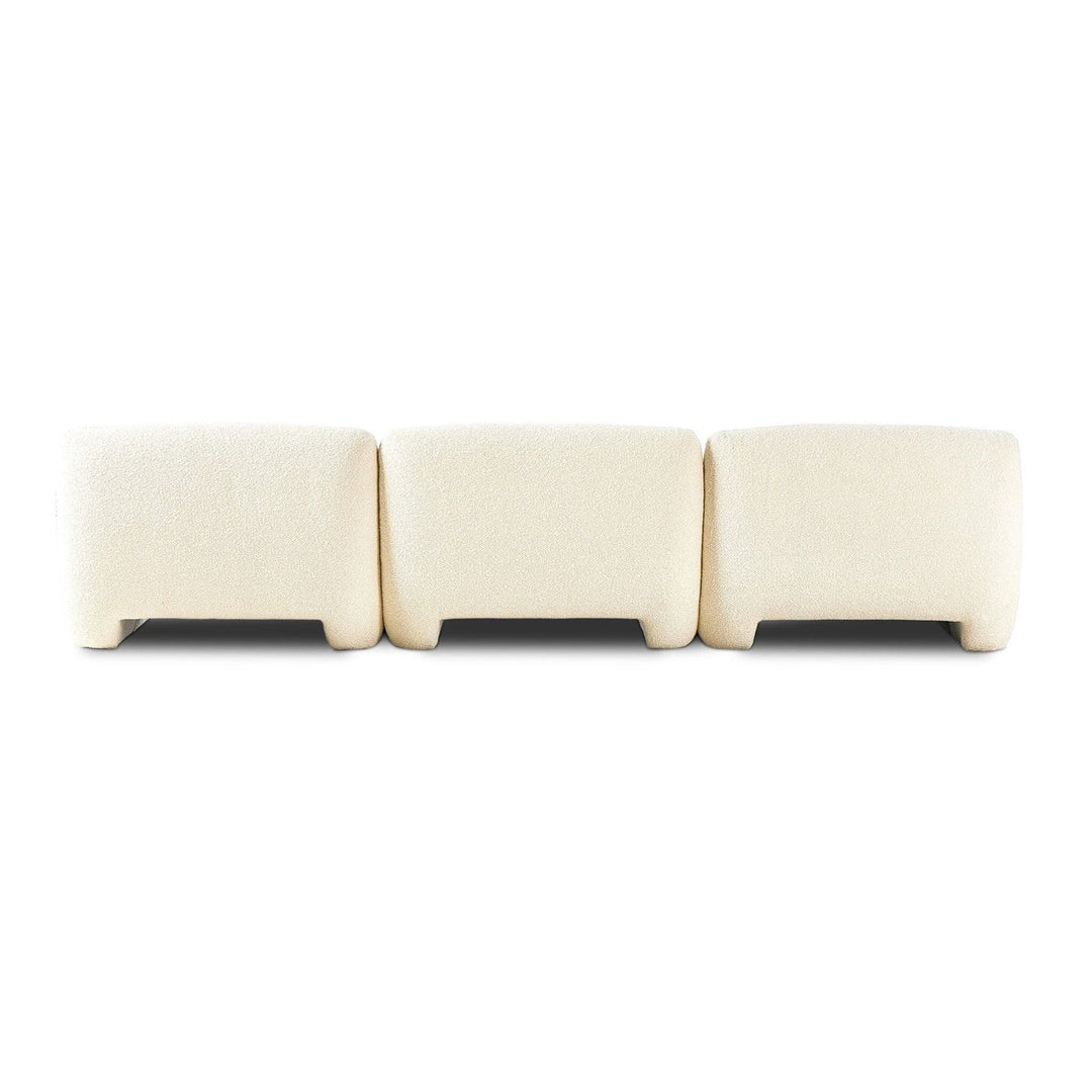 Nolan 3Pc Sectional - Durham Cream